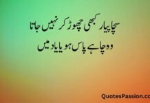 True love Quotes in Urdu