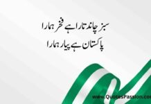 Pakistan Independence Day Quotes in Urdu